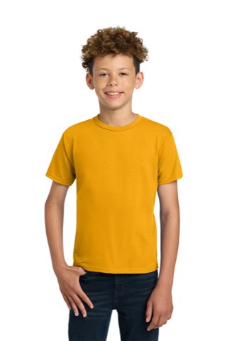 Youth Ultra Cotton 100% US Cotton T-Shirt - Gildan 2000B, ready for custom embroidery or printing