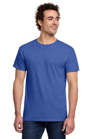 Light Cotton Tee - Gildan 3000, ready for custom embroidery or printing
