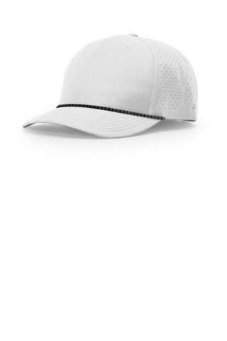 Laser Perf Performance Rope Cap - Richardson 355, ready for custom embroidery or printing