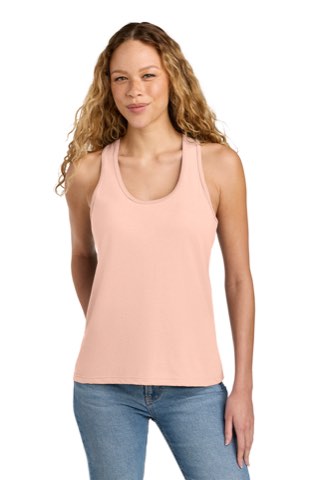 Softstyle Women's CVC Racerback Tank - Gildan 64220LCVC, ready for custom embroidery or printing
