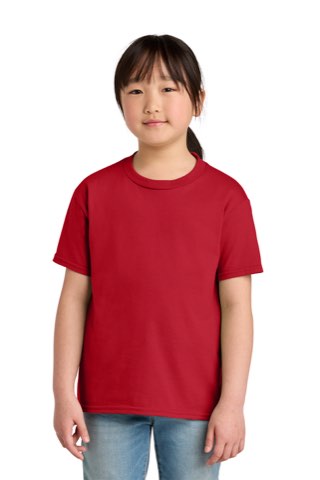 Youth Softstyle Midweight Tee - Gildan 65000B, ready for custom embroidery or printing