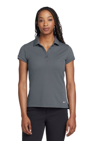 Women's Dri-FIT Solid Icon Pique Modern Fit Polo - Nike 746100, ready for custom embroidery or printing