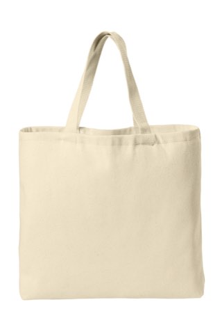 Ideal Twill Convention Tote - Port Authority B050, ready for custom embroidery or printing