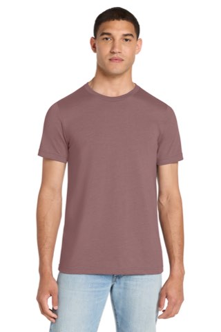 Unisex Heather CVC Short Sleeve Tee - Bella+Canvas BC3001CVC, ready for custom embroidery or printing