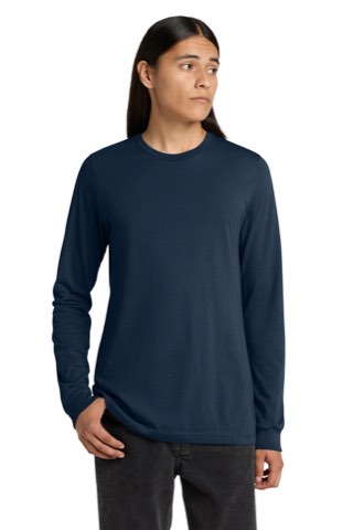 Unisex Jersey Long Sleeve Tee - Bella+Canvas BC3501, ready for custom embroidery or printing