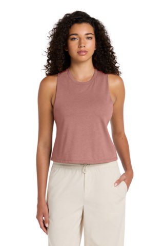 Women's Racerback Cropped Tank - Bella+Canvas BC6682, ready for custom embroidery or printing