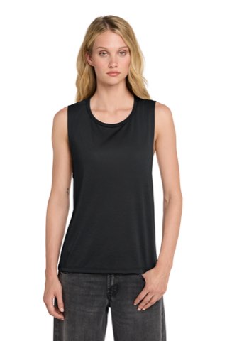 Women's Flowy Scoop Muscle Tank - Bella+Canvas BC8803, ready for custom embroidery or printing