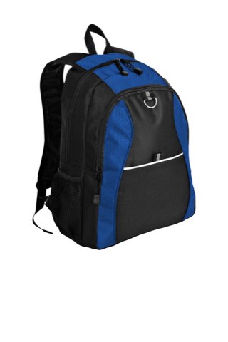 Contrast Honeycomb Backpack - Port Authority BG1020, ready for custom embroidery or printing