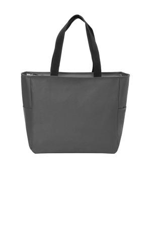 Essential Zip Tote - Port Authority BG410, ready for custom embroidery or printing