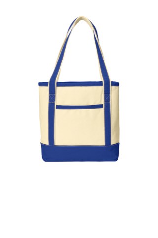 Medium Cotton Canvas Tote - Port Authority BG412, ready for custom embroidery or printing
