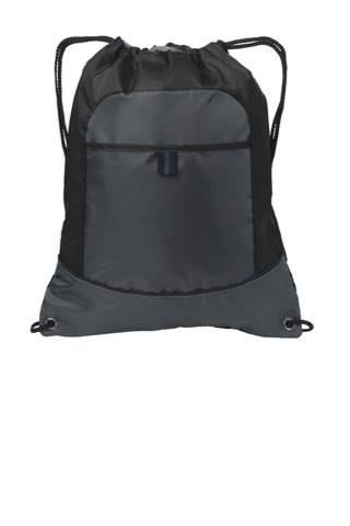 Pocket Cinch Pack - Port Authority BG611, ready for custom embroidery or printing