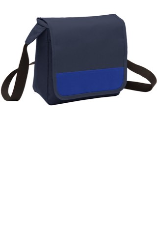 Lunch Cooler Messenger - Port Authority BG753, ready for custom embroidery or printing