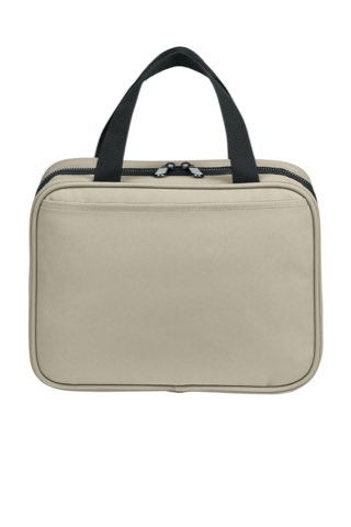Matte Oxford Hanging Travel Case - Port Authority BG755, ready for custom embroidery or printing