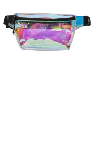 Clear Hip Pack - Port Authority BG930, ready for custom embroidery or printing