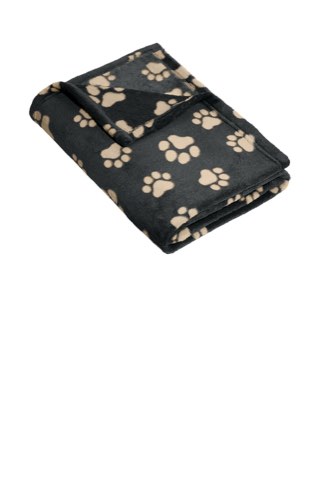 Small Ultra Plush Blanket - Port Authority BP33, ready for custom embroidery or printing