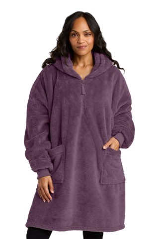 Plush Poncho - Port Authority BP42, ready for custom embroidery or printing