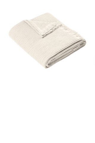 Waffle Throw - Port Authority BP92, ready for custom embroidery or printing