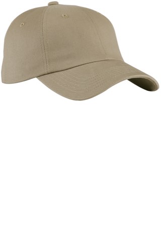 Unstructured Brushed Twill Cap - Port Authority BTU, ready for custom embroidery or printing