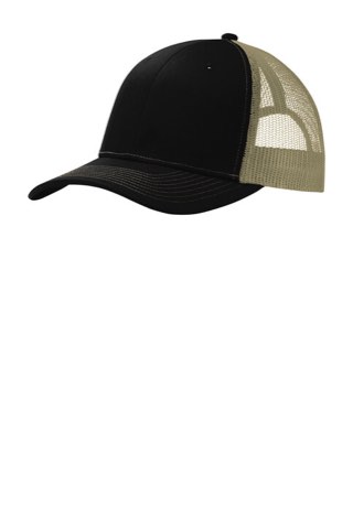 Snapback Trucker Cap - Port Authority C402, ready for custom embroidery or printing