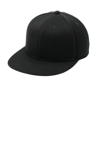 Flexfit 210 Flat Bill Cap - Port Authority C808, ready for custom embroidery or printing