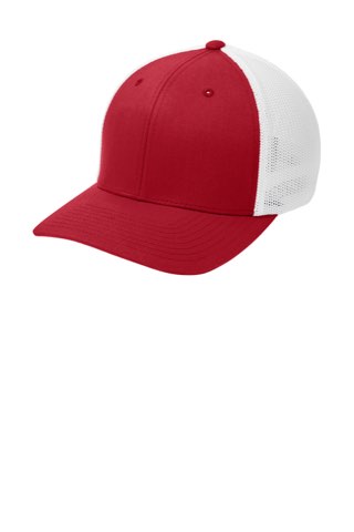 Flexfit Mesh Back Cap - Port Authority C812, ready for custom embroidery or printing