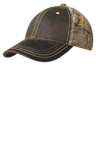 Pigment Print Camouflage Cap - Port Authority C819, ready for custom embroidery or printing