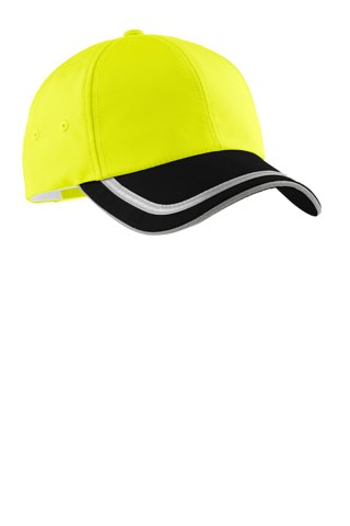 Enhanced Visibility Cap - Port Authority C836, ready for custom embroidery or printing