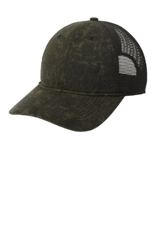 Pigment Print Mesh Back Cap - Port Authority C927, ready for custom embroidery or printing