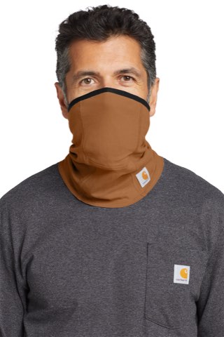 Cotton Blend Filter Pocket Gaiter - Carhartt CT105086, ready for custom embroidery or printing