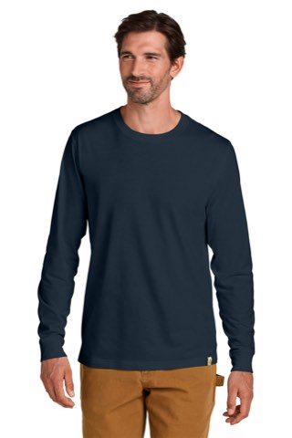 Long Sleeve T-Shirt - Carhartt CT106921, ready for custom embroidery or printing