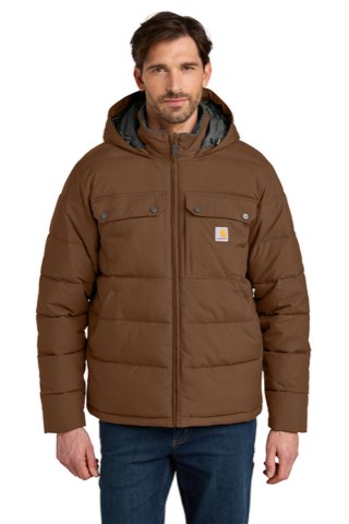 Montana Insulated Hooded Jacket - Carhartt CT107082, ready for custom embroidery or printing