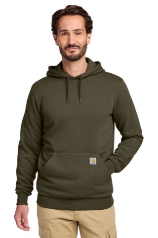 Midweight Hooded Sweatshirt - Carhartt CTK121, ready for custom embroidery or printing