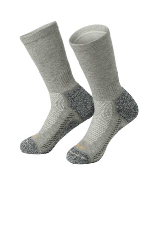 Force Midweight Crew Sock (3-Pack) - Carhartt CTSC4223, ready for custom embroidery or printing