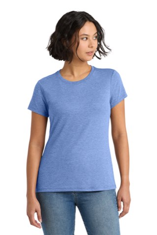Women's Perfect Tri Tee - District DM130L, ready for custom embroidery or printing