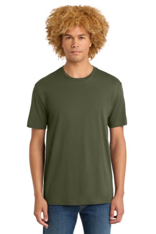 Perfect Weight Tee - District DT104, ready for custom embroidery or printing