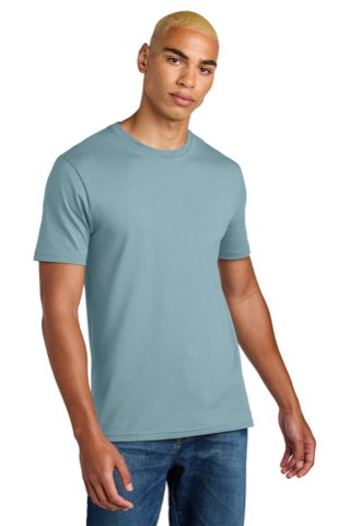 Perfect Weight Icon Tee - District DT106, ready for custom embroidery or printing