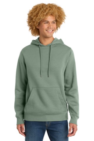 Perfect Weight Fleece Hoodie - District DT1101, ready for custom embroidery or printing