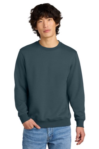 Perfect Weight Fleece Crew - District DT1106, ready for custom embroidery or printing