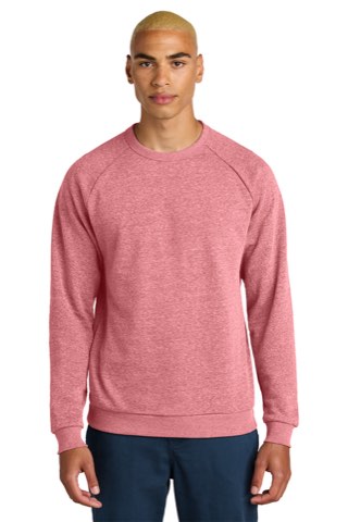 Perfect Tri Fleece Crewneck Sweatshirt - District DT1304, ready for custom embroidery or printing