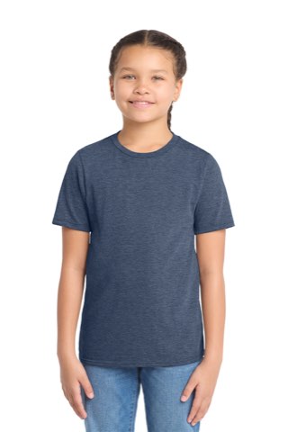 Youth Perfect Tri Tee - District DT130Y, ready for custom embroidery or printing