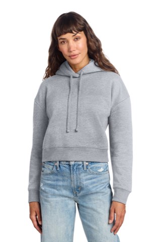 Women's V.I.T. Fleece Hoodie - District DT6101, ready for custom embroidery or printing