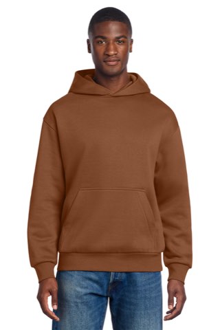 V.I.T. Heavyweight Fleece Hoodie - District DT6150, ready for custom embroidery or printing