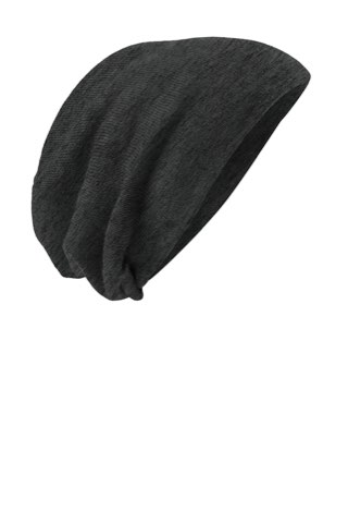 Slouch Beanie - District DT618, ready for custom embroidery or printing