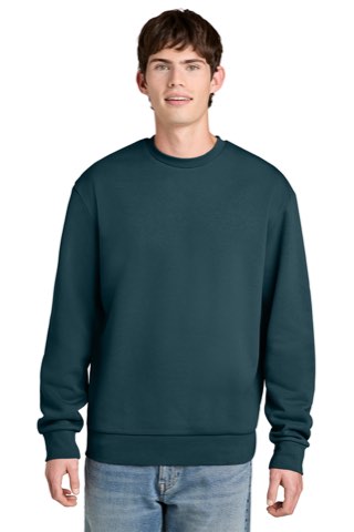 MelloFleece Crew - District DT6704, ready for custom embroidery or printing