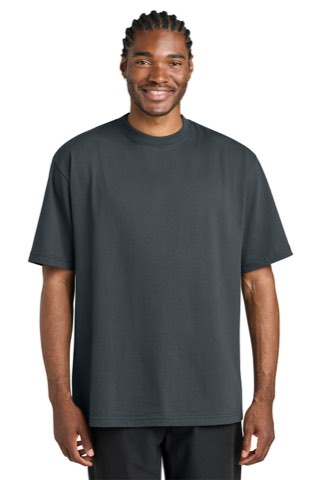 7-Oz. Gritty Tee - District DT7075, ready for custom embroidery or printing