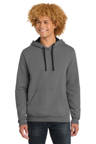 The Concert Fleece Hoodie - District DT810, ready for custom embroidery or printing
