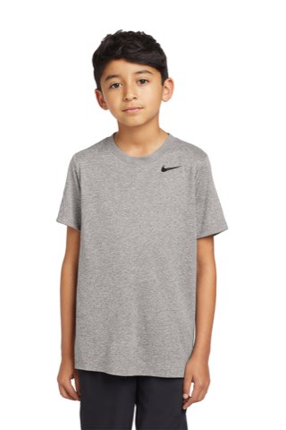 Youth Team rLegend Tee - Nike DV7317, ready for custom embroidery or printing