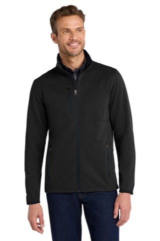Pique Fleece Jacket - Port Authority F222, ready for custom embroidery or printing