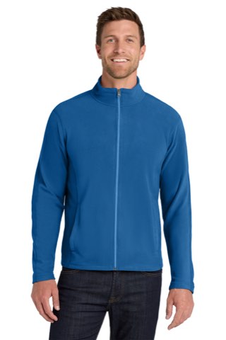 Microfleece Jacket - Port Authority F223, ready for custom embroidery or printing