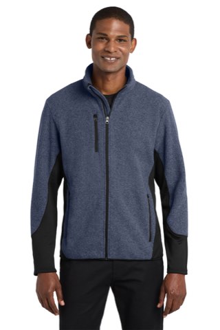 R-Tek Pro Fleece Full-Zip Jacket - Port Authority F227, ready for custom embroidery or printing